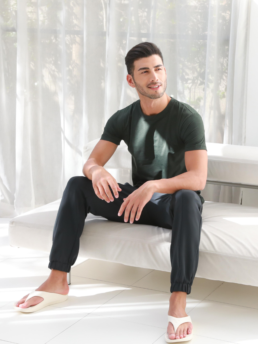 新作】無地ストレッチジョガーパンツ(256318)｜水着ブランドの