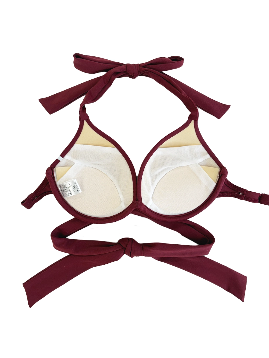 新作】無地クロッシーワイヤースタイルアップビキニ(268017)【Gカップ