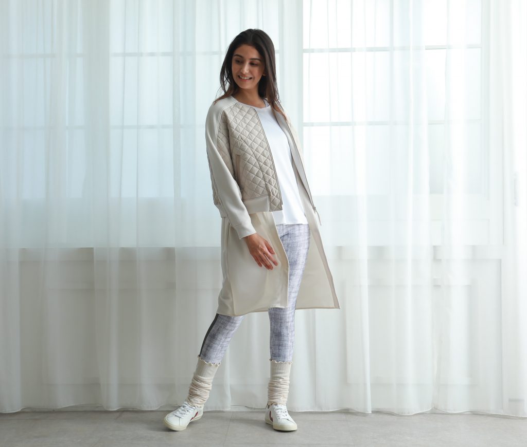 タグ付き】ダスティーフラワーフルレギンス