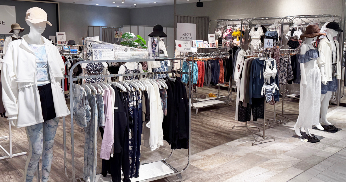 宮城県・仙台]大人かわいい日本製のヨガウェア・水着を扱う年間