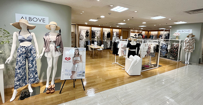 水着ショップALBOVE札幌三越店